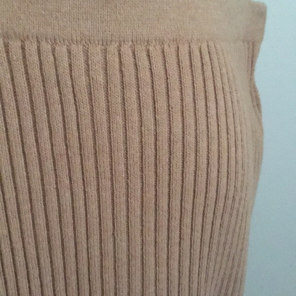 Beige Sweater Maxi Skirt - Picture 2 of 4